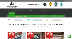 Desktop Screenshot of globaldoor.co.uk